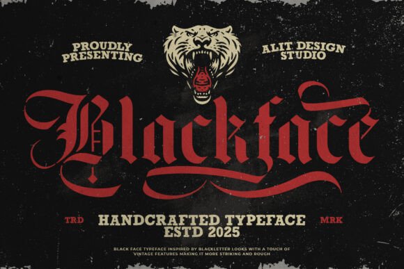 Black Face: A Bold Statement in Modern Typography