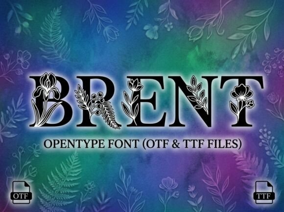 Brent: A Botanical Serif for Modern Elegance