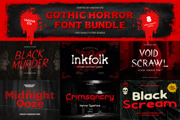 Chilling Typography for Dark Creations