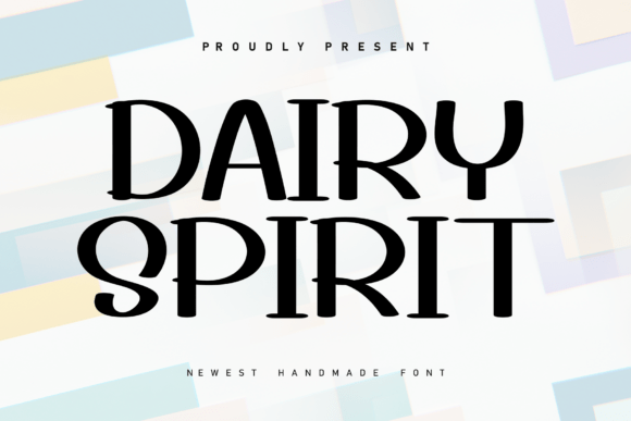Dairy Spirit: A Handwritten Font with a Unique Personality