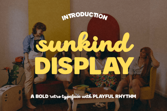 Discover Sunkind Display: A Font That Speaks with Style