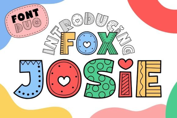 Discover the Charm of Fox Josie: A Playful Doodle Font for Creativity and Joy