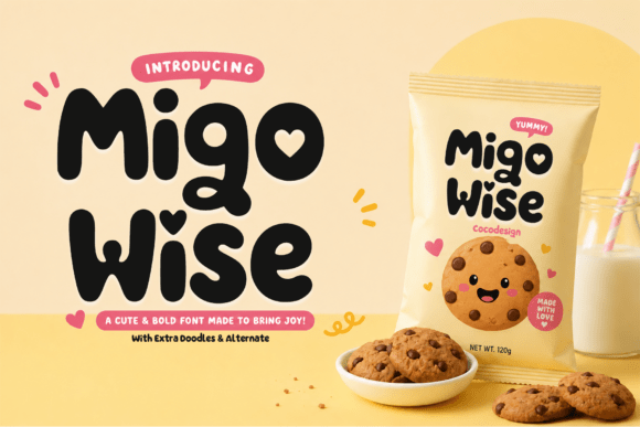 Discover the Joy of Migo Wise: A Typeface Designed to Spread Happiness
