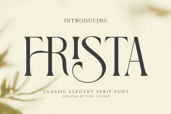 Frista: A Modern Font That Redefines Elegance in Design