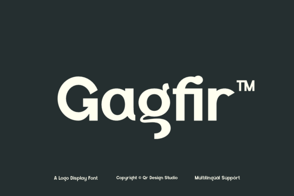 Gagfir Font: A Bold Choice for Modern Design