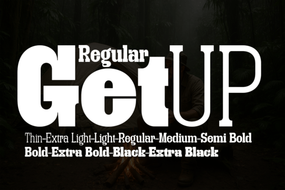 Getup Regular: A Versatile Font for Every Design Need