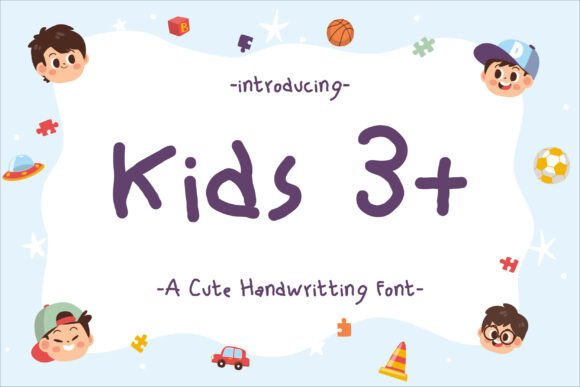 Kids 3 Font: A Simple and Versatile Choice for Childlike Design