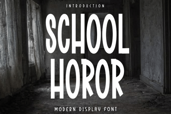 Mastering the Art of Typography: Exploring the Versatility of School Horor