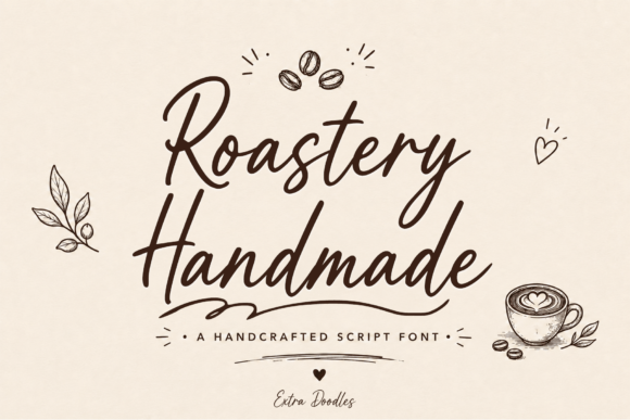 Roastery Handmade: A Font That Breathes Life Into Your Design