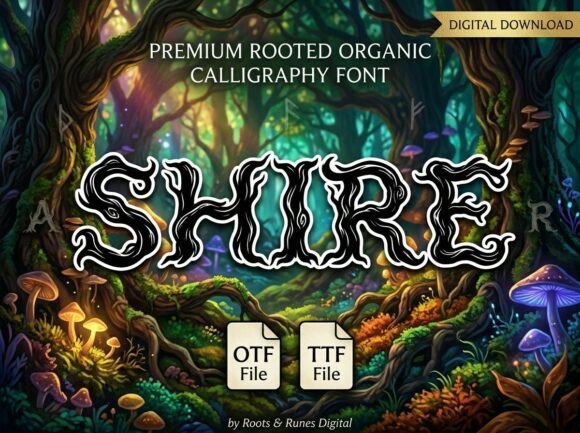 Shire: A Bold Statement in Typography