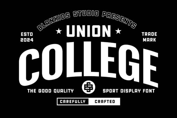 Union College Font: A Sporty Choice for Dynamic Branding