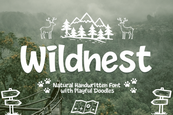 Wildnest: A Font for the Adventurers and Dreamers
